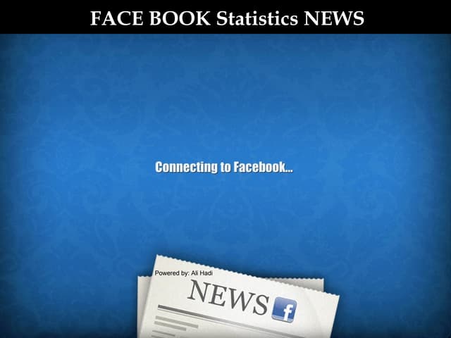 Facebook statistics latest update