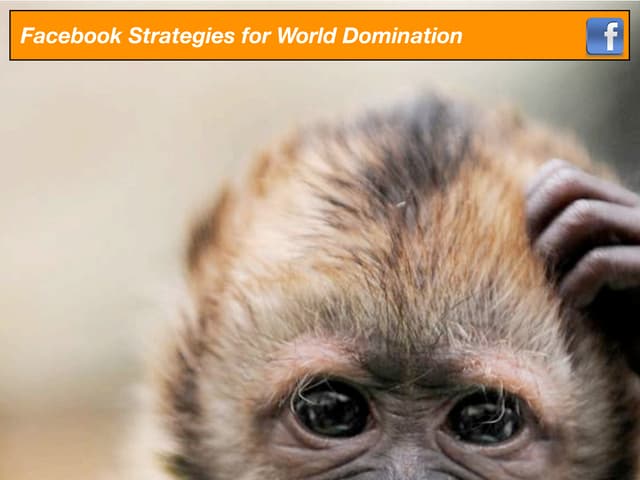 Facebook strategies for world domin...