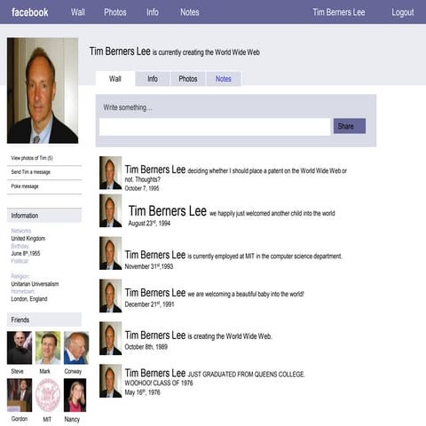 Tim berners Lee - PowerPoint | PPTX