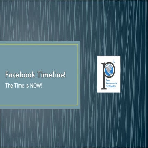 Facebook Timeline Class | PPT