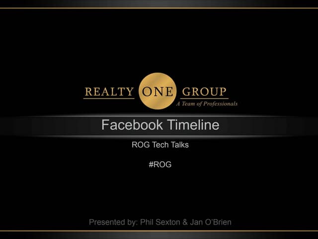Facebook Timelines