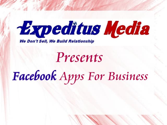 Facebook Tools for Business