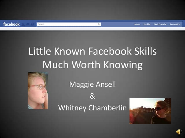 Facebook Tutorial Video