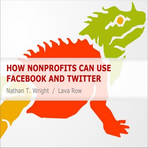 An intro to Facebook and Twitter for nonprofits