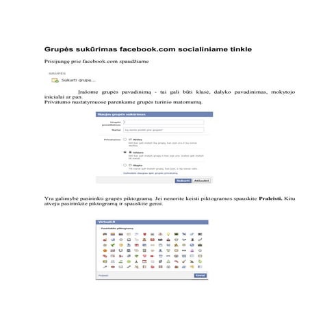 Facebook ugdyme panaudojimo_pagridnai