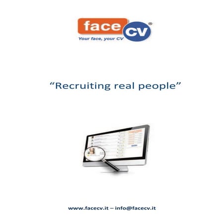 FaceCV Recruit