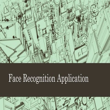 Face recognition application