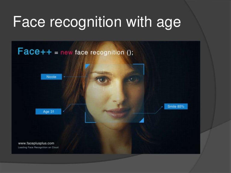 Face recognition with age