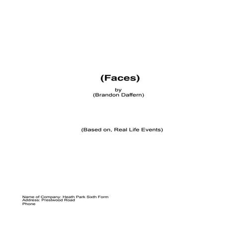 Faces script-unfin