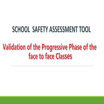 School prep for limited face to face 2021