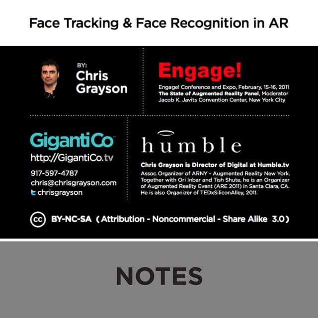 Face Tracking & Face Recognition in AR