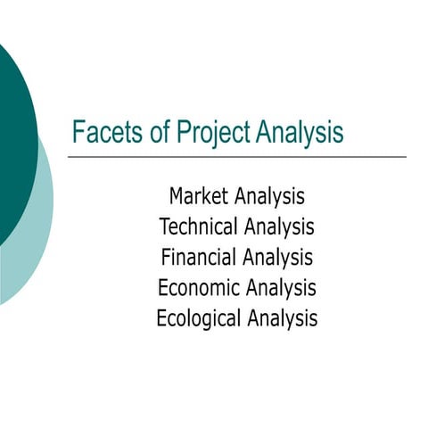 Facets of project analysis | PPT