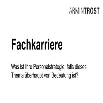 Fachkarriere