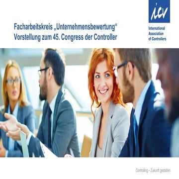 ICV Fachkreis Unternehmensbewertung
