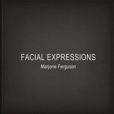 Facial expressions