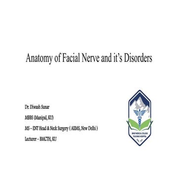 Facial nerve and its disorder UG MBBS.pptx