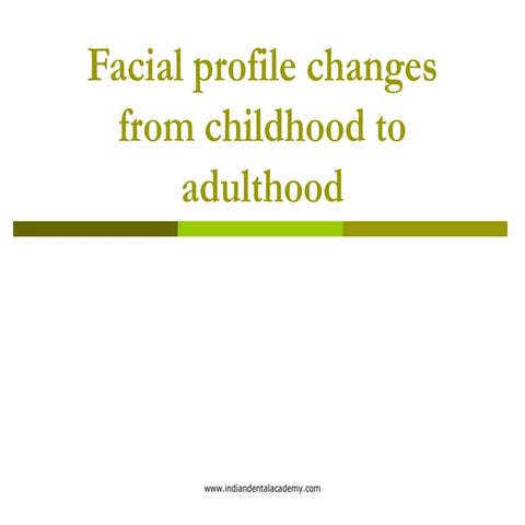 Facial profile changes /certified fixed orthodontic courses by Indian dental ...