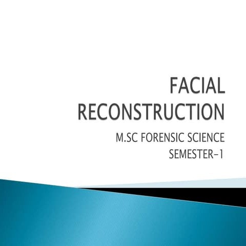Facial reconstruction