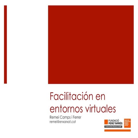 Facilitacion entornos virtuales