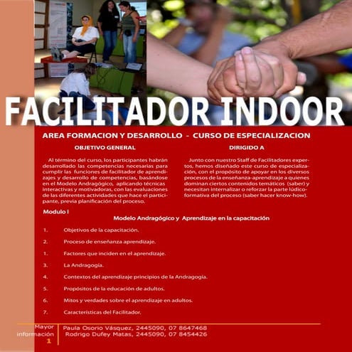 Facilitador Indoor