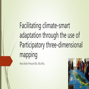 Participatory 3-Dimensional Mapping (P3DM) for Disaster Risk Reduction ...