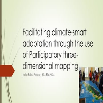 #CPAF15 WS7: Facilitating climate smart adaptation through the use of partici...