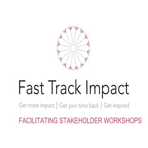 Facilitating workshops and meetings with stakeholders