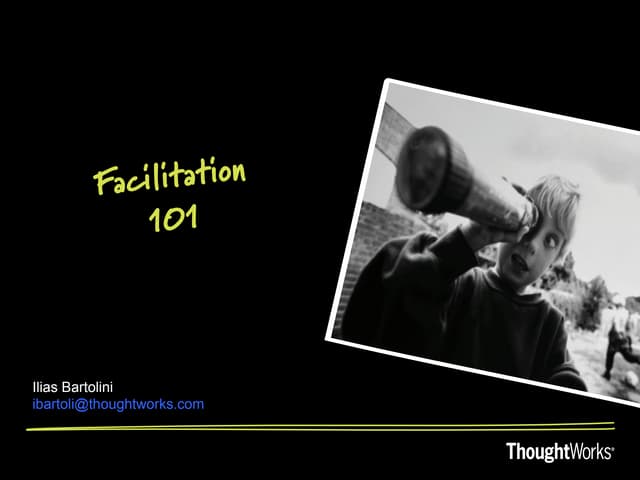 Facilitation 101