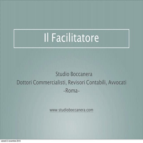 Facilitatore 