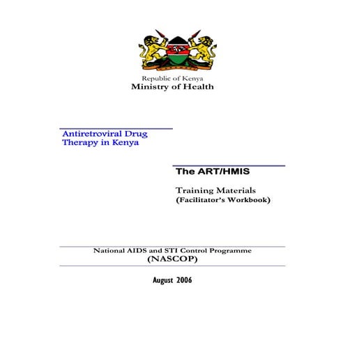 Facilitators workbook