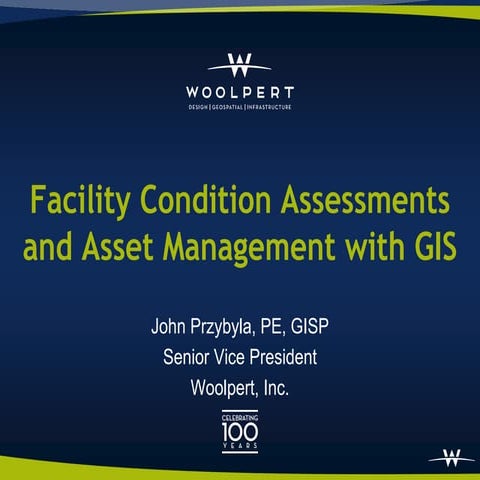 Facility Condition Assessment And Asset Management With GIS