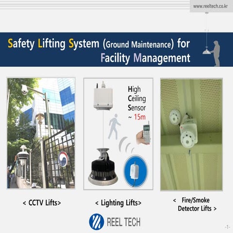 Camera Lowering System (Remote Control) REEL TECH | PPTX