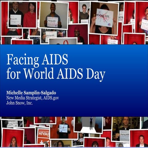 Facing AIDS for World AIDS Day 2009