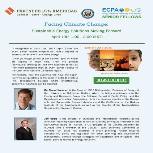 Facing climate change   sustainable energy solutions moving forward