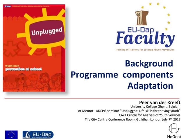 Unplugged overview & adaptation - A...