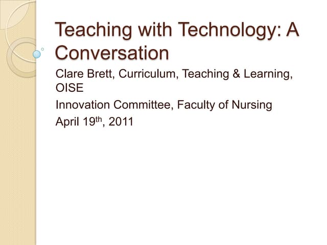 Fac nursing2011