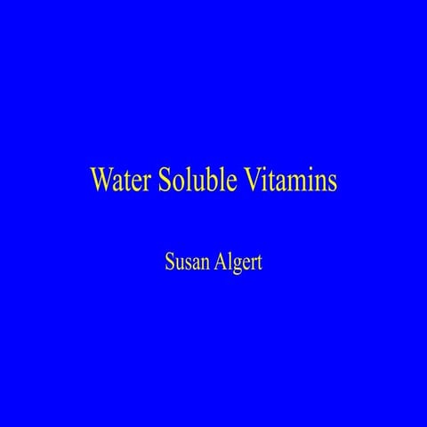 facs113watersoluble vitaminsweb.ppt