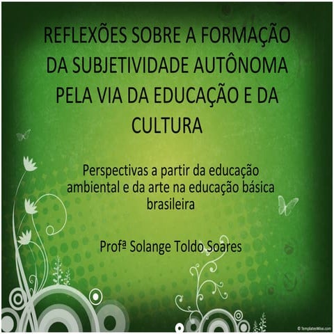 Teoria Critica da Educação