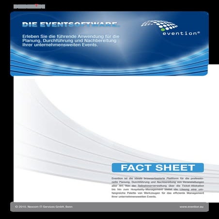 evention® - Die Eventsoftware.