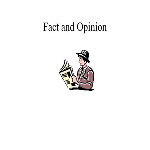 Fact and opinion_ppt