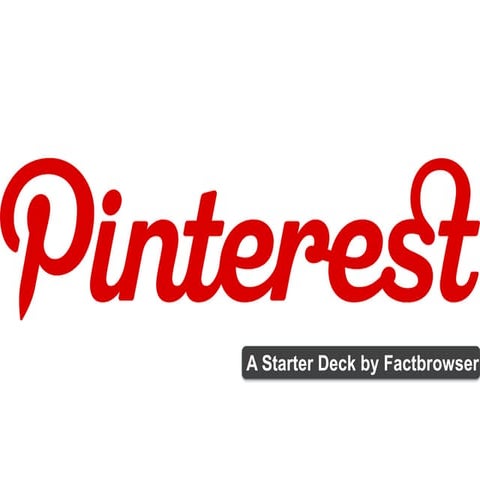 Pinterest Facts, a starter deck from Factbrowser