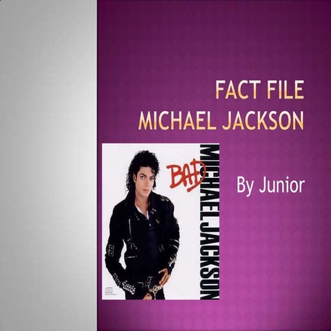 Factfile   Michael Jackson