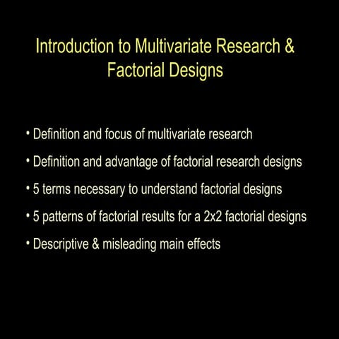 factorial design in pharmaceutical and healthcare