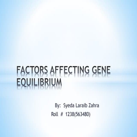 factor affecting H.W equilibrium..pptx