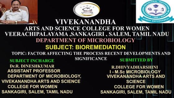 Bioremediation -Bioaugmentation and types .pptx