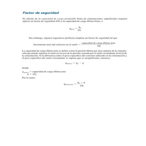 Factor capacidad de carga meyerhof