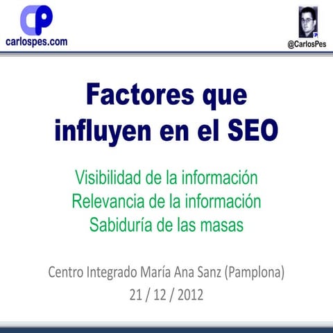 Factores que influyen en el SEO
