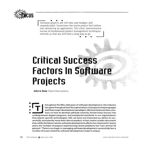 Factores criticosdeexito