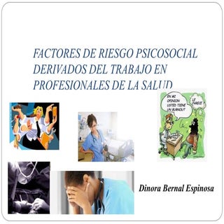 Factores de riesgo psicosocial
