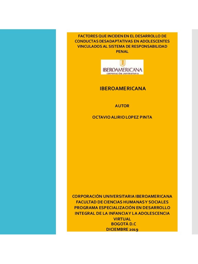 Factores Que Inciden En El Desarrollo De Conductas Poster